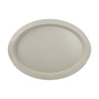 TACA OWALNA BEŻOWA 47X35X4CM VK167403