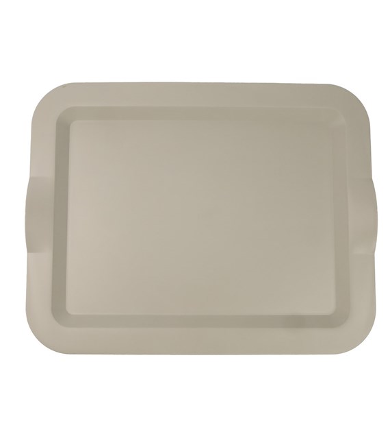 TACA PROSTOKATNA BEŻOWA 46X36X4CM VK167404