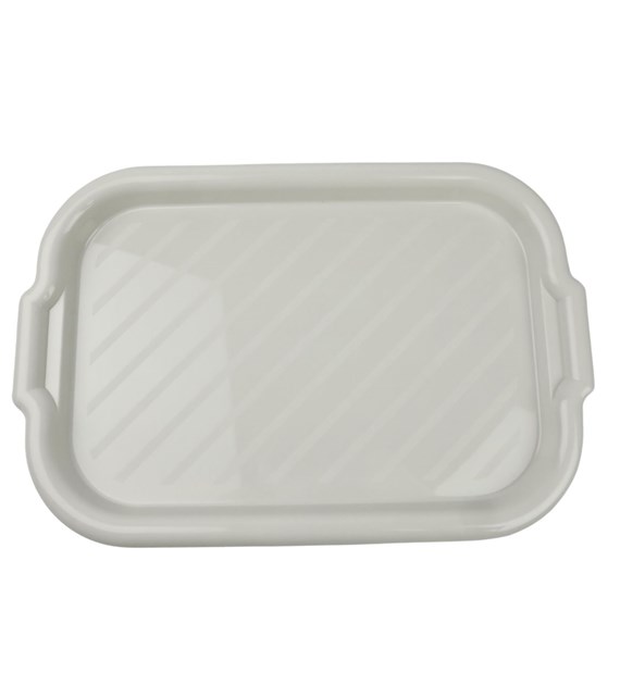 TACA PROSTOKATNA ECRU 45X30X4CM VK168039