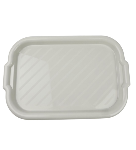 TACA PROSTOKATNA ECRU 45X30X4CM VK168039