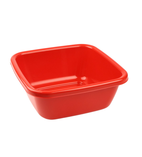 MISKA KWADRATOWA 6L CZERWONA VK121042