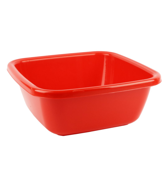 MISKA KWADRATOWA 9L CZERWONA VK121043