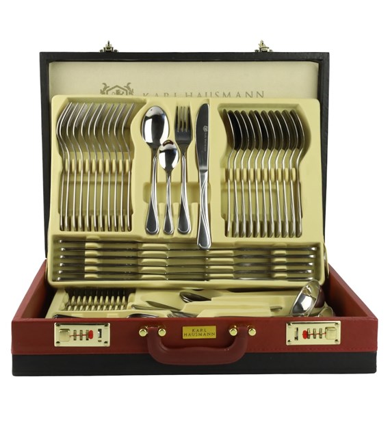 KPL. SZTUĆCÓW 72 SZT WALIZKA NINA