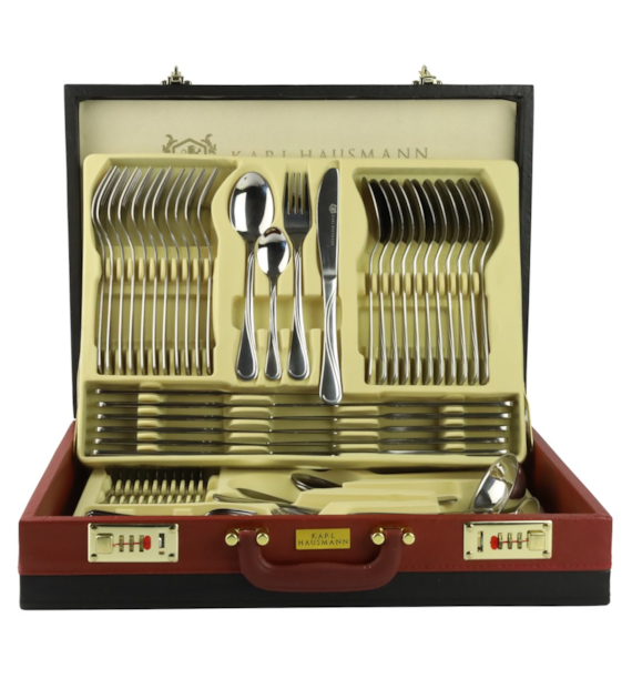 KPL. SZTUĆCÓW 72 SZT WALIZKA NINA