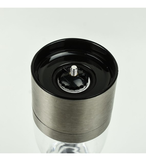 MŁYNEK PIEPRZ/SÓL 2w1 RECZNY STALOWY MG728C