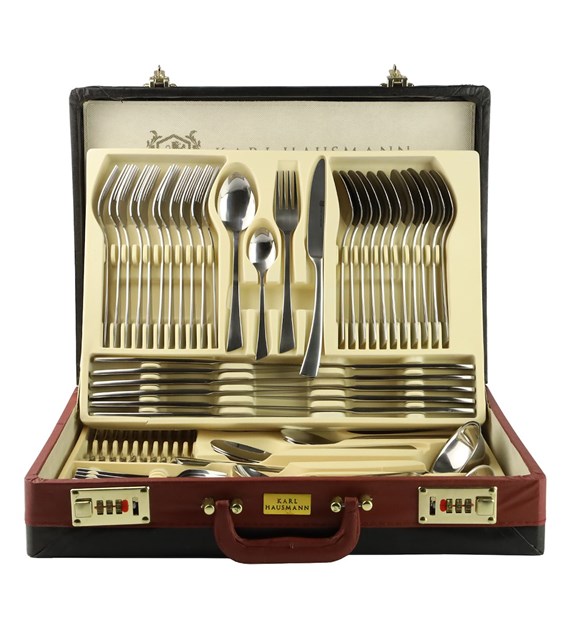 KPL.SZTUĆCÓW WALIZKA 72SZT ARIA TC-02