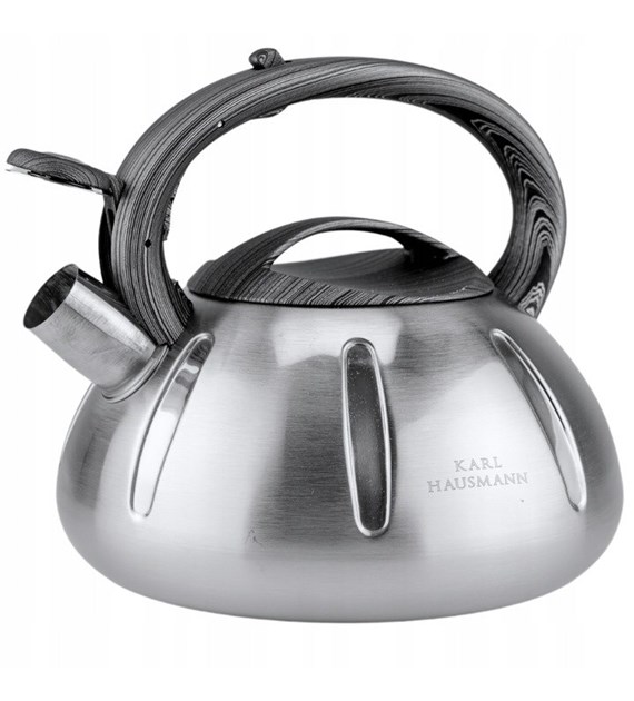 CZAJNIK Z SZARĄ DREWNOPODOBNĄ RACZKĄ 3LGS-04038B1