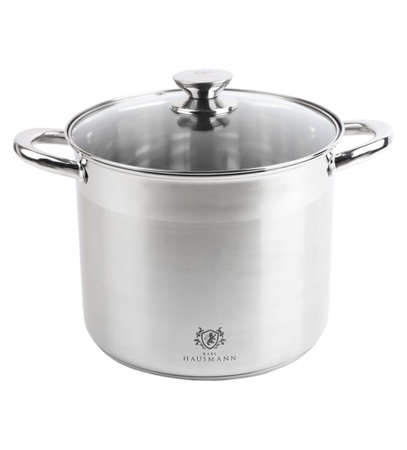 GARNEK WYSOKI STOCKPOT SOLID 9L 24CM HAS2
