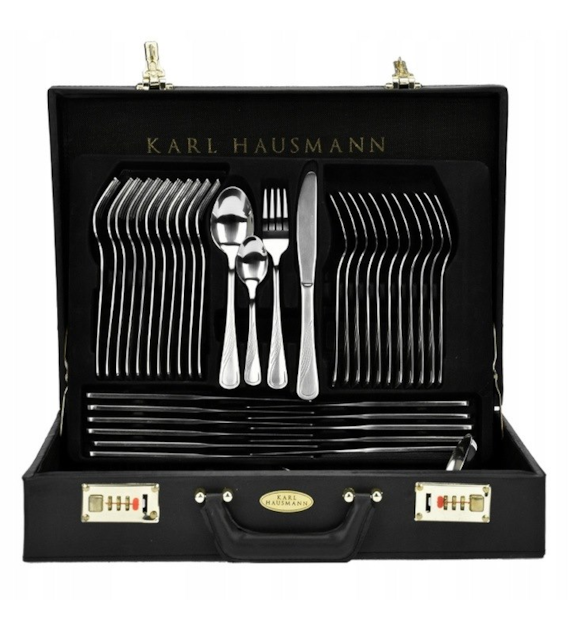 KPL.SZTUĆCÓW 72SZT WALIZKA EVELINE 877    HR/5573