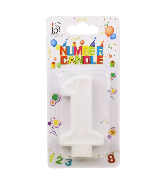 ŚWIECZKA URODZINOWA 1 B19-633-1