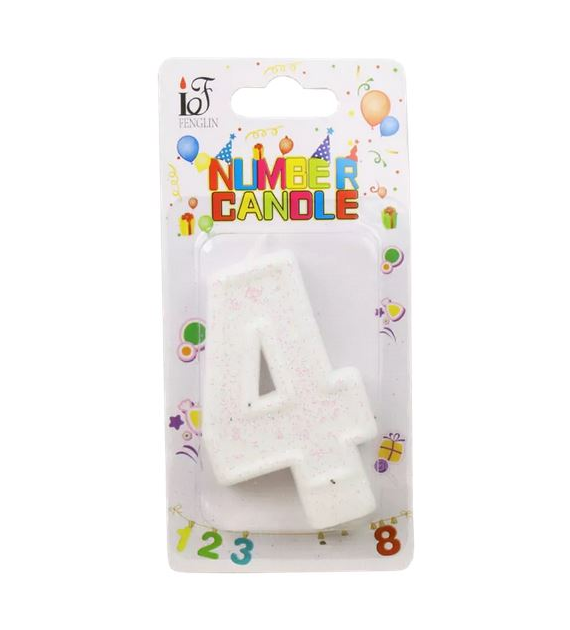 ŚWIECZKA URODZINOWA 4 B19-633-4