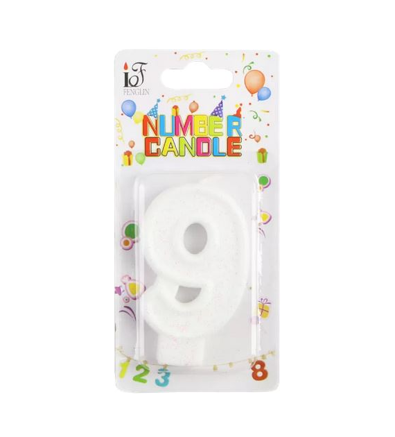 ŚWIECZKA URODZINOWA 9 B19-633-9
