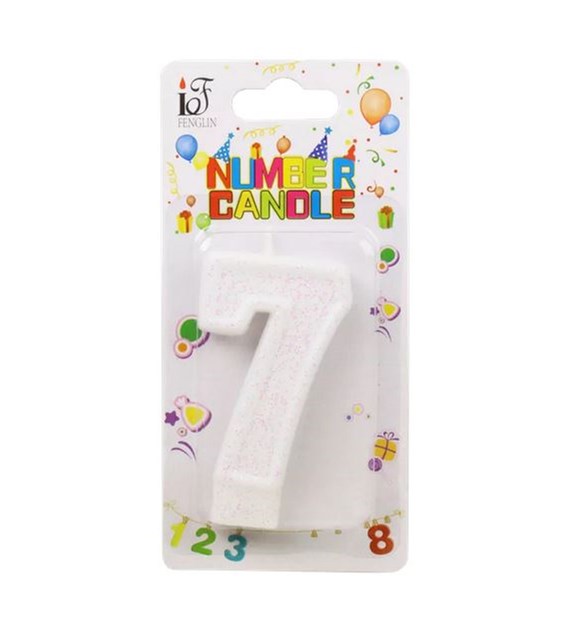 ŚWIECZKA URODZINOWA 7 B19-633-7