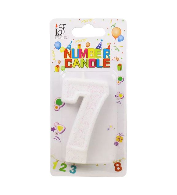 ŚWIECZKA URODZINOWA 7 B19-633-7