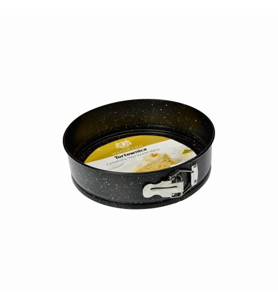 TORTOWNICA 24CM CZARNA YL-B02-4-BM