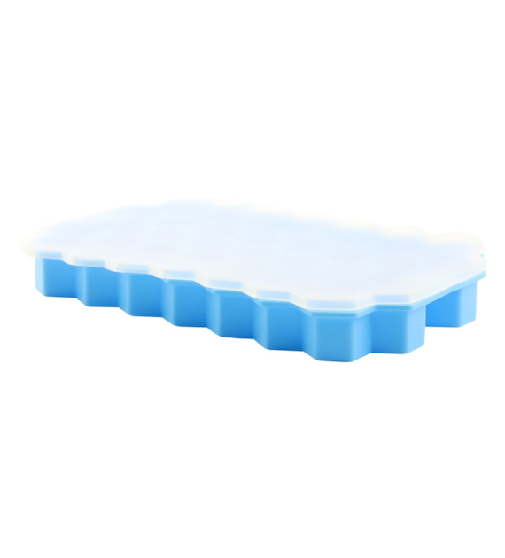 FORMA DO KOSTEK LODU SILIKON 37SZT KHT35 NIEBIESKI