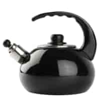 CZAJNIK EMALIOWANY CZARNY 2,5L FLORIAN FT6