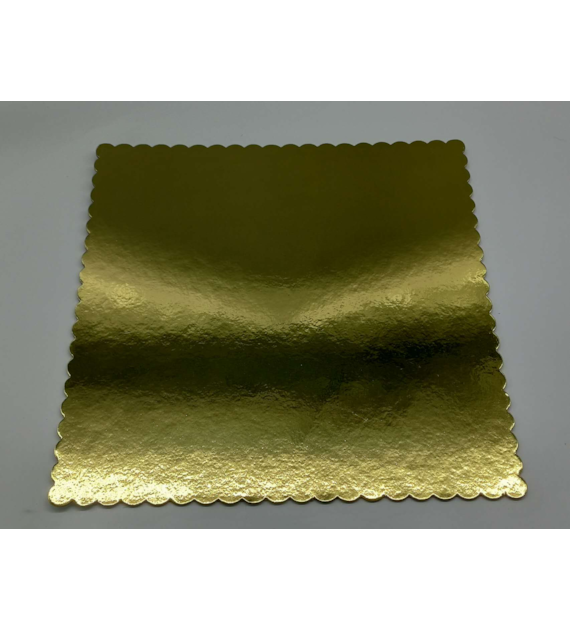 KPL 5SZT PODKŁAD TORT KWADR. ZŁ 30CM 23KA-231-1G