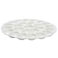 TALERZ NA JAJKA PORCELANOWY 33CM ZD25805