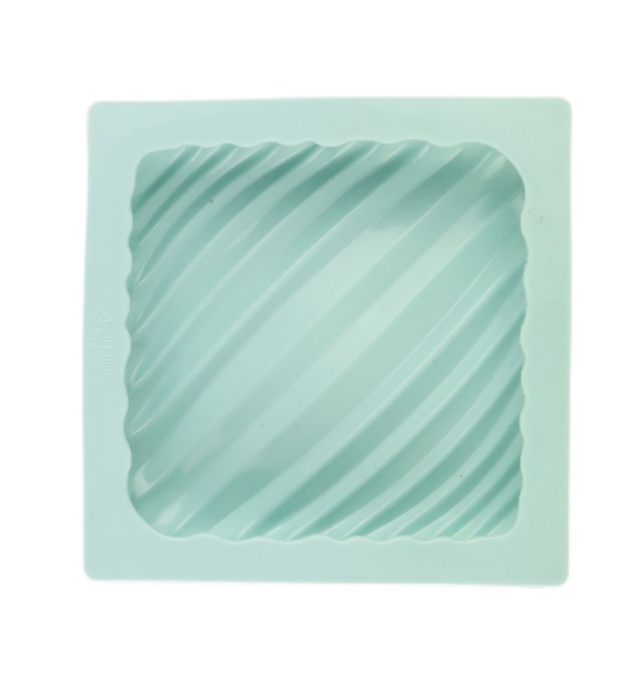 FORMA SILIKONOWA DO DESERÓW KWADRAT PASY JSC2396