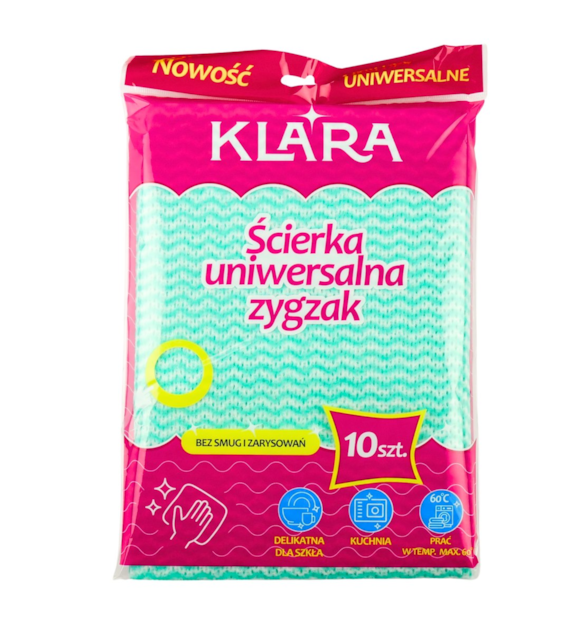 KLARA ŚCIERKA ZYGZAK UNIWERSALNA 33X48CM KHK004