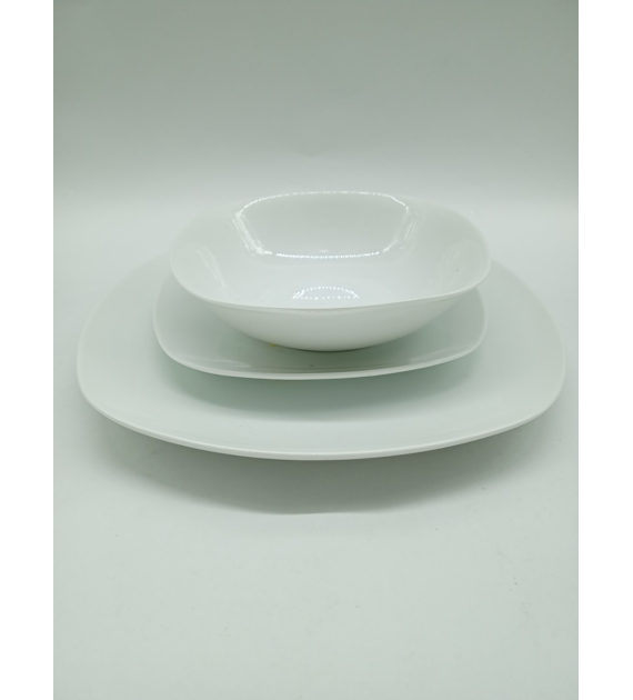 KPL. OBIADOWY 18CZ. BIANCO BIAŁY 3805