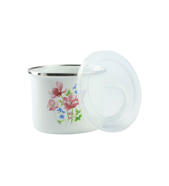 KUBEK DO MLEKA 10CM ŁĄCZKA LACZ-1