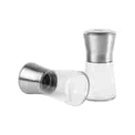 KPL.2 SZKLANYCH MŁYNKÓW DO SOLI I PIEPRZU MG721A