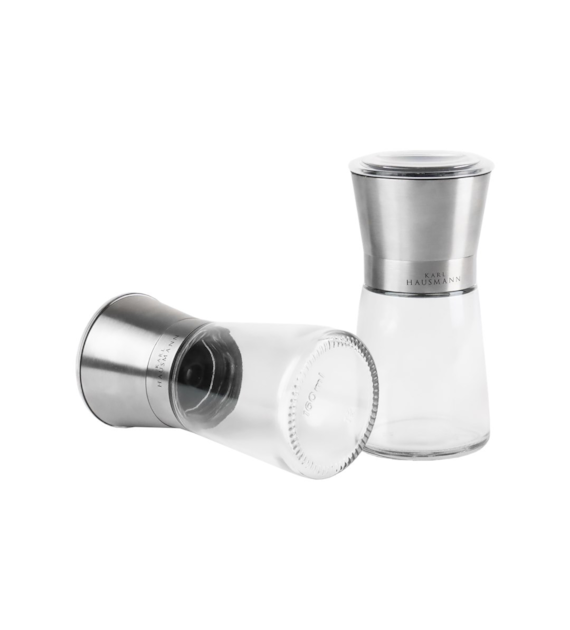 KPL.2 SZKLANYCH MŁYNKÓW DO SOLI I PIEPRZU MG721A