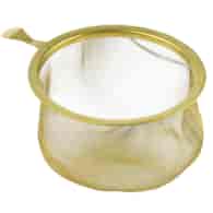 SITKO DO HERBATY ZŁOTE 8CM SILE5