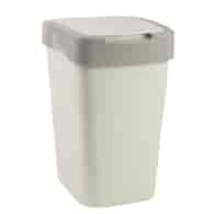KOSZ DO ŚMIECI EURO ECRU/KAKAO 18L VK122067