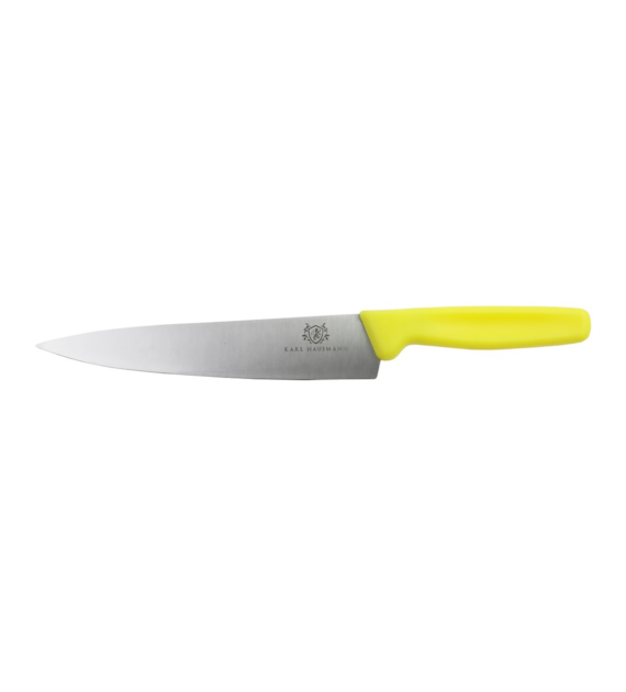 NÓŻ SZEFA KUCHNI ŻÓŁTY 20CM KHA44