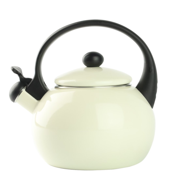 CZAJNIK EMALIOWANY KREMOWY 2,2L JANOSIK FT7