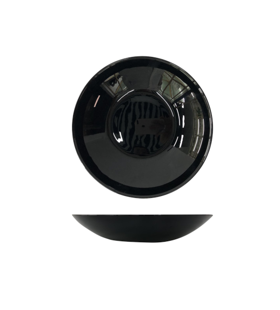 TALERZ GŁĘBOKI 20CM SONIA CZARNY HB-HLMLTP-80