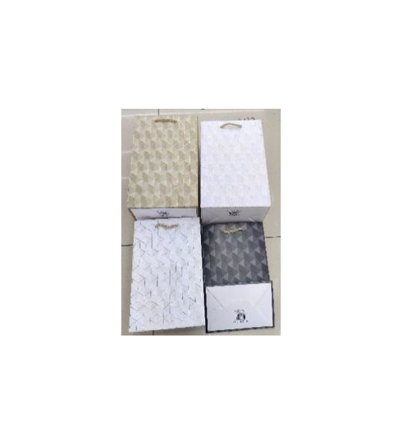 TORBA PREZENTOWA GEOMETRIA 26x32x10CM 23KC-2154-2