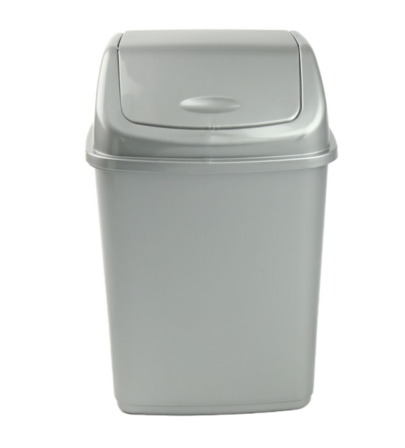 KOSZ NA ŚMIECI 10L SZARY VK122063