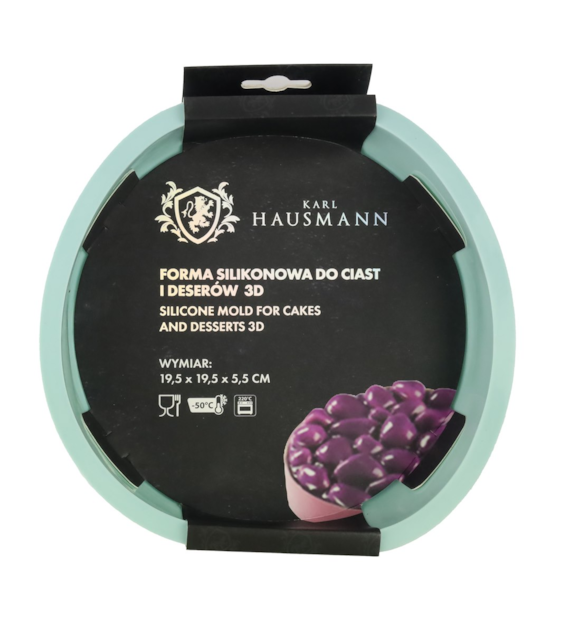 FORMA SILIKONOWA CIASTA/DESER BĄBLE 3D JSC2866
