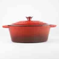 BRYTFANNA ŻELIWNA EMALIA 4L 29CM LUDWIKA SE01R CZ