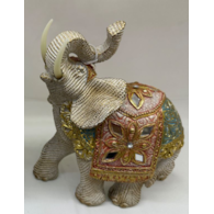 FIGURKA SŁOŃ 16,8x7,5x15,5CM 25KB942-3