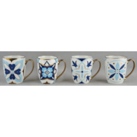 KUBEK PORCELANOWY 350ML SDM001-3466G WZÓR  MIX