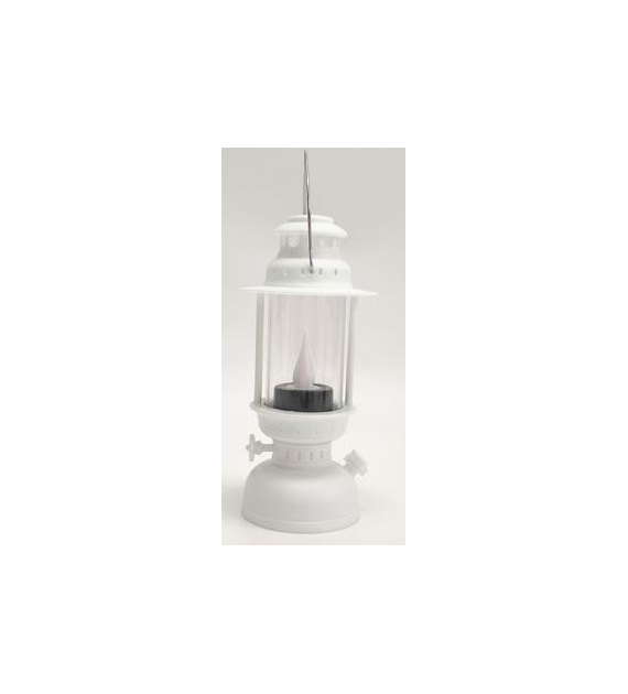 LAMPION LED BIAŁY 14CM P23009