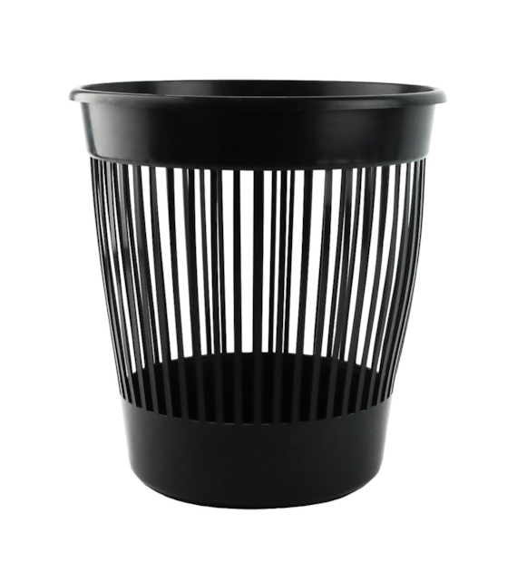 KOSZ BIUROWY DO ŚMIECI CZARNY 12L VK122052