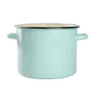 GARNEK EMALIOW GŁADKI TURKUS B/P 5,5L 22CM VK-1617