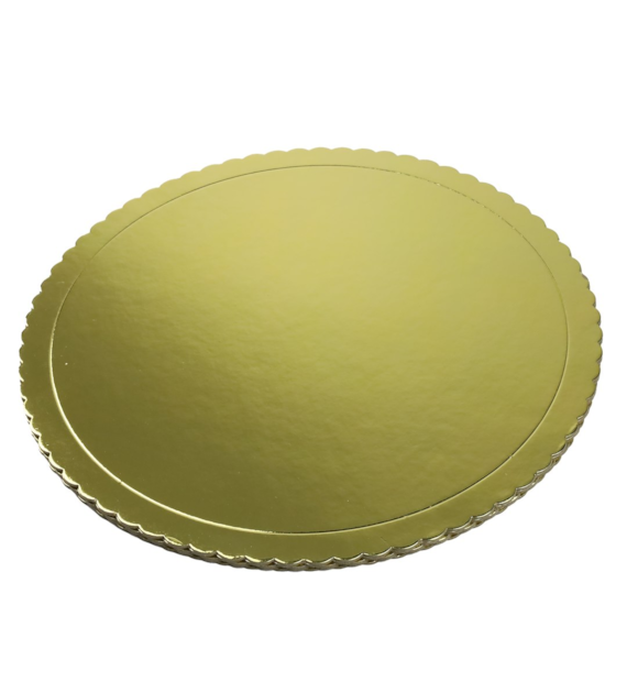 KPL 5SZT PODKŁAD TORT OWAL. ZŁ. 20CM 23KA-230-1G