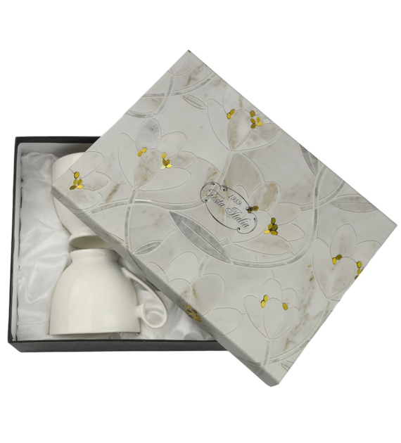 KPL.2 FILIŻANEK ZE SPODKIEM 220ML LUCIA