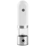ELEKTRYCZNY MŁYNEK SÓL/PIEPRZ WHITE  USB MG705F-1