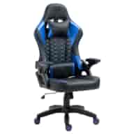 FOTEL GRACZA KRAKEN FEYTON NIEBIESKI SKÓRA 5926