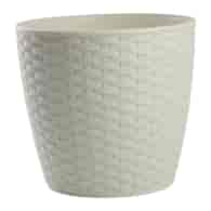 DONICZKA RATTAN BIAŁA 20X18CM VK114057