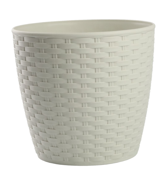 DONICZKA RATTAN BIAŁA 20X18CM VK114057
