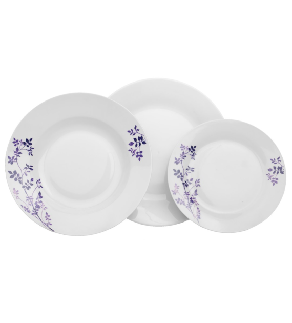 KPL. OBIADOWY18CZ OKRĄGŁY MODENA GAŁĄZKI PORCELANA